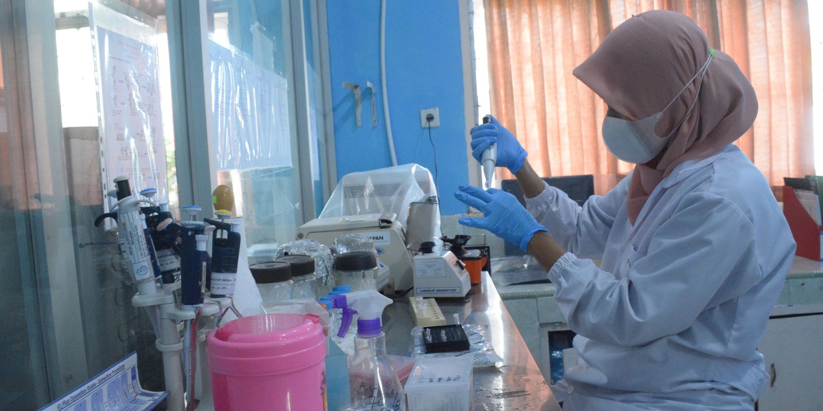 Kegiatan Laboratorium BPBAT Sungai Gelam